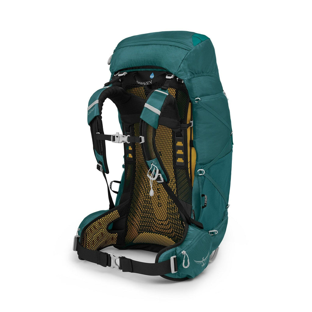 a 4/5 view of the Eja 58 in color deepteal