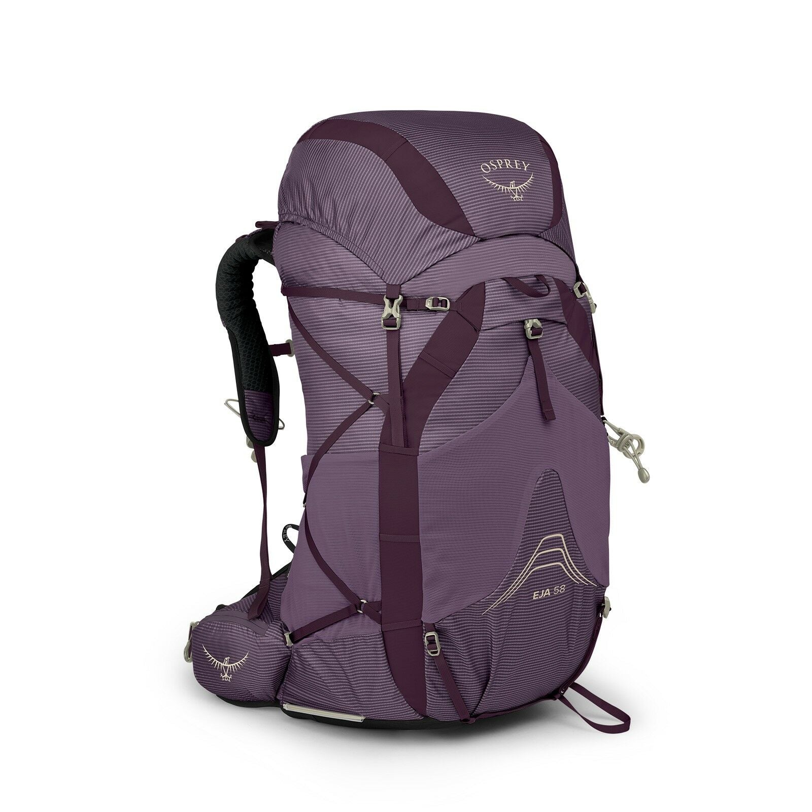 Side image of the Eja 58 in the color Purple Dusk