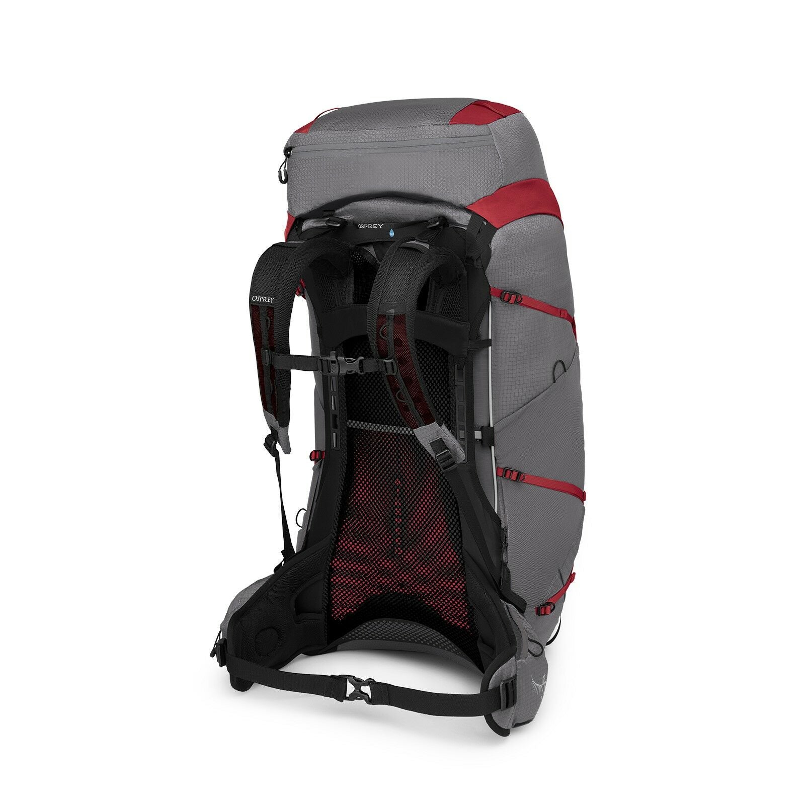 a 4/5 view of the Eja Pro 55 in color dalegreypoinsettiared