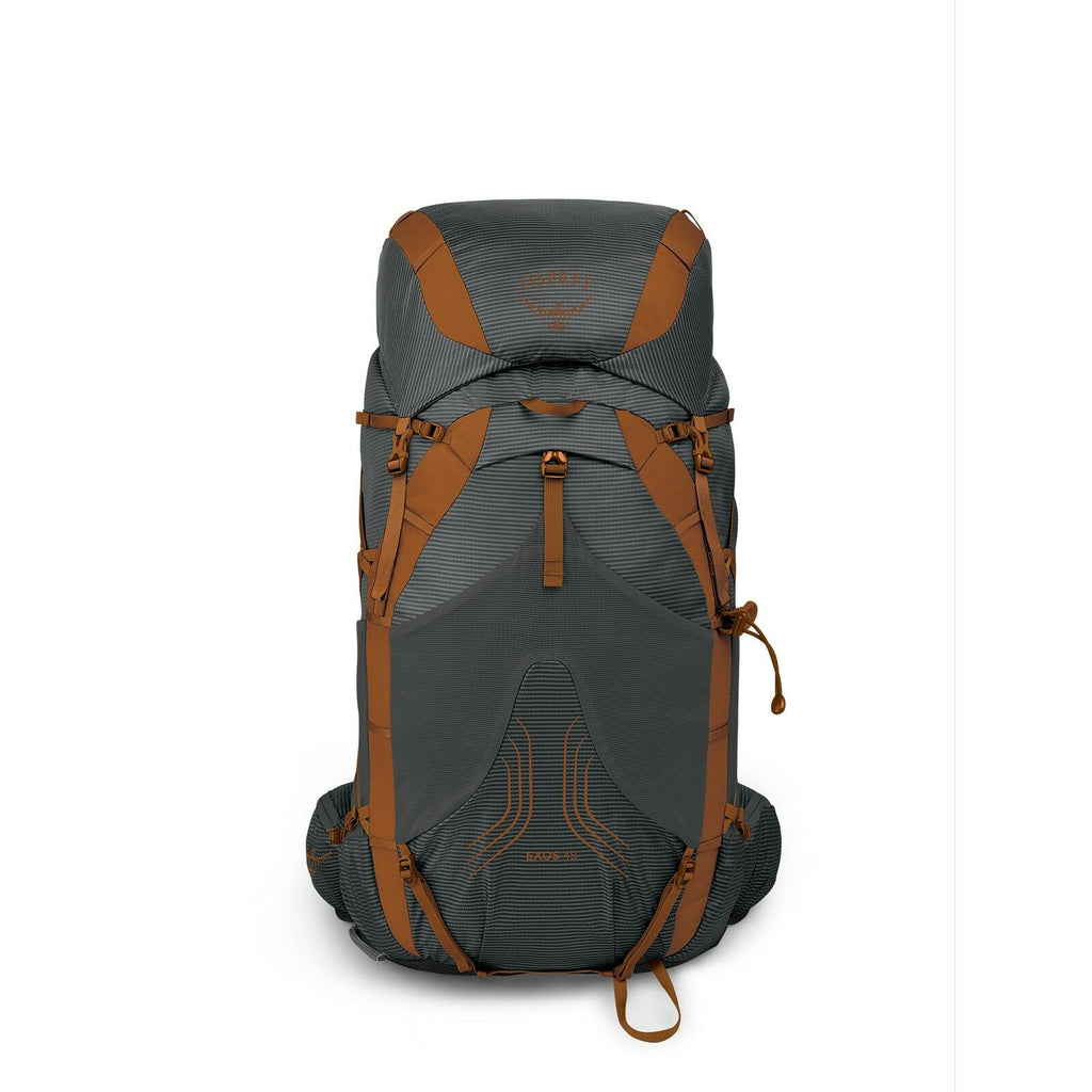 front view of the Exos 48 in color Dark Charcoal