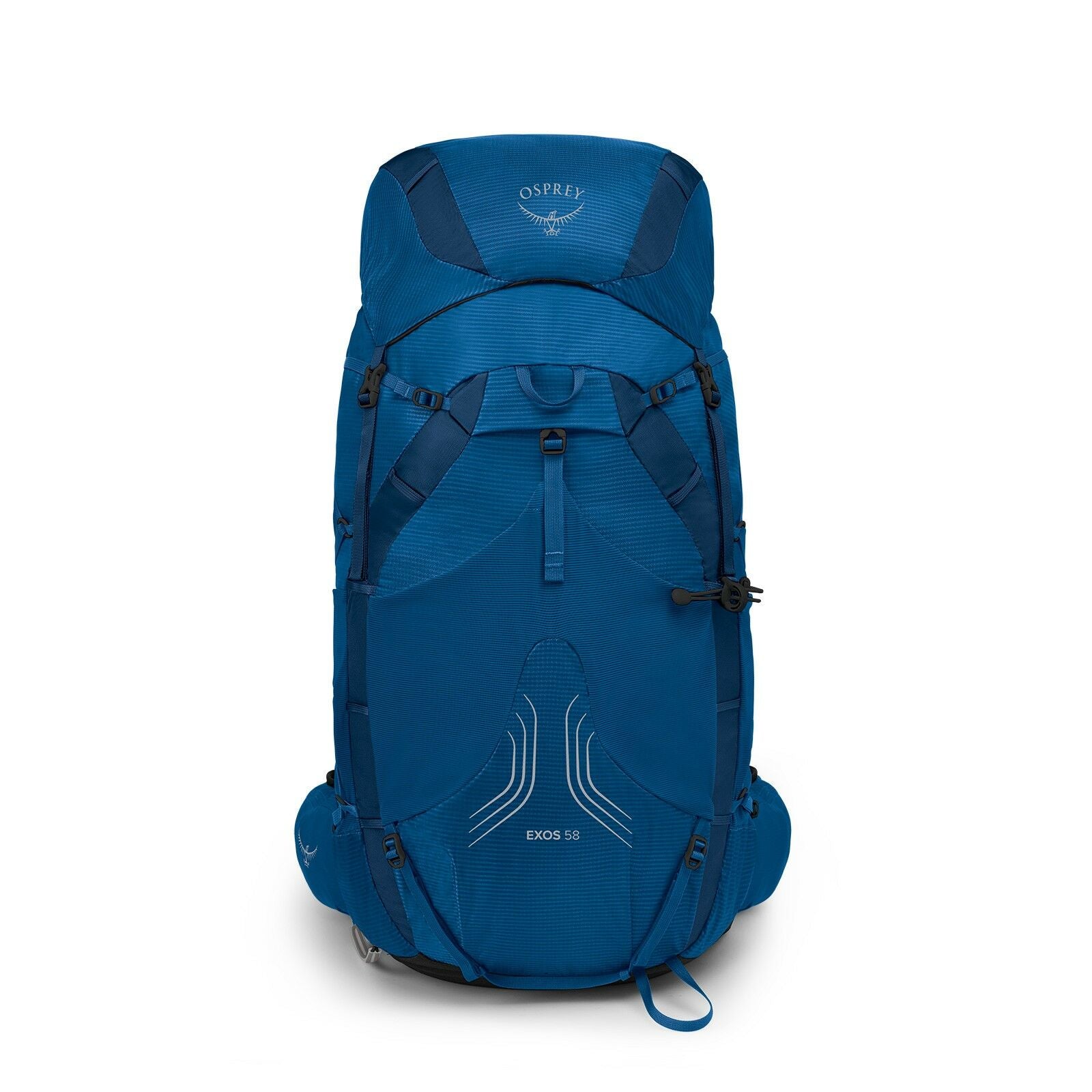 front image of the EXOS 58 Extended Fit in color Blue Ribbon