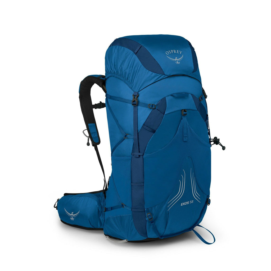 Side image of the EXOS 58 Extended Fit in color Blue Ribbon