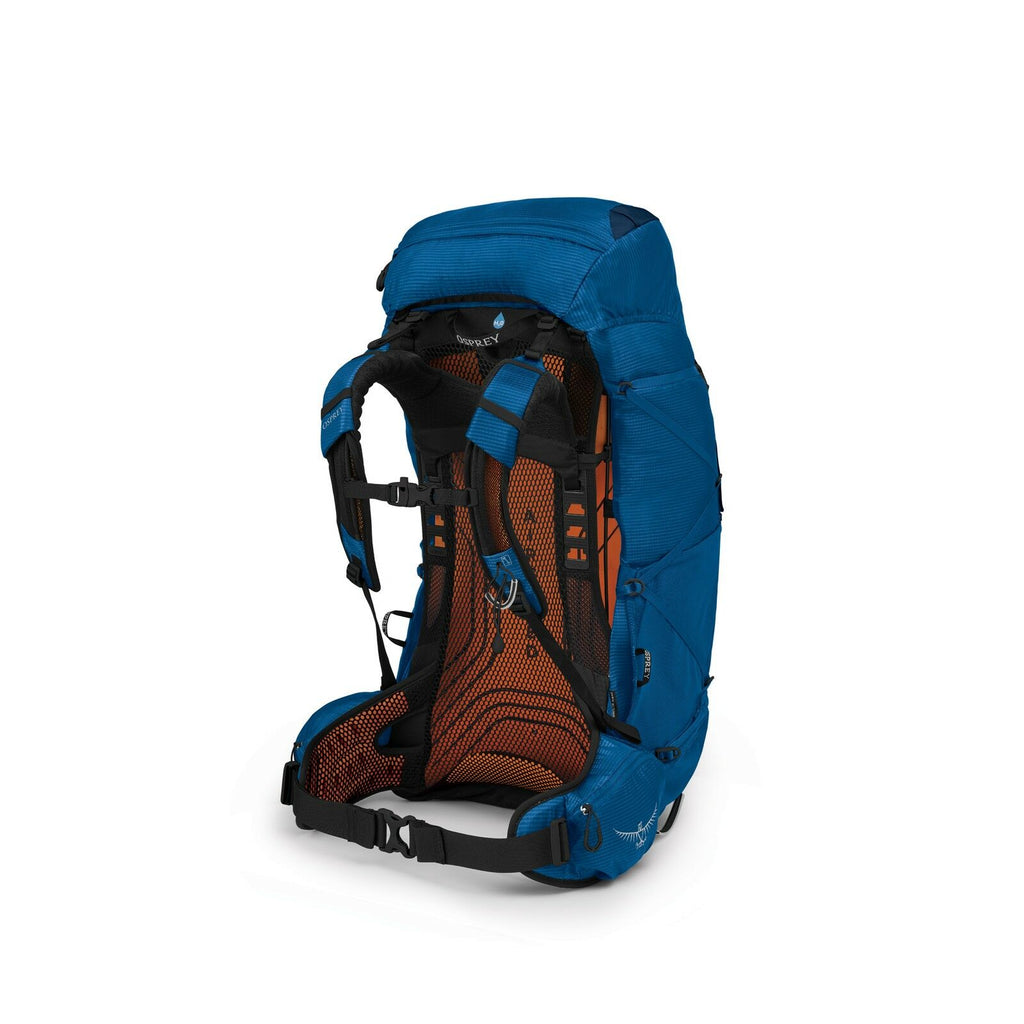 a 4/5 view of the EXOS 58 in color blueribbon