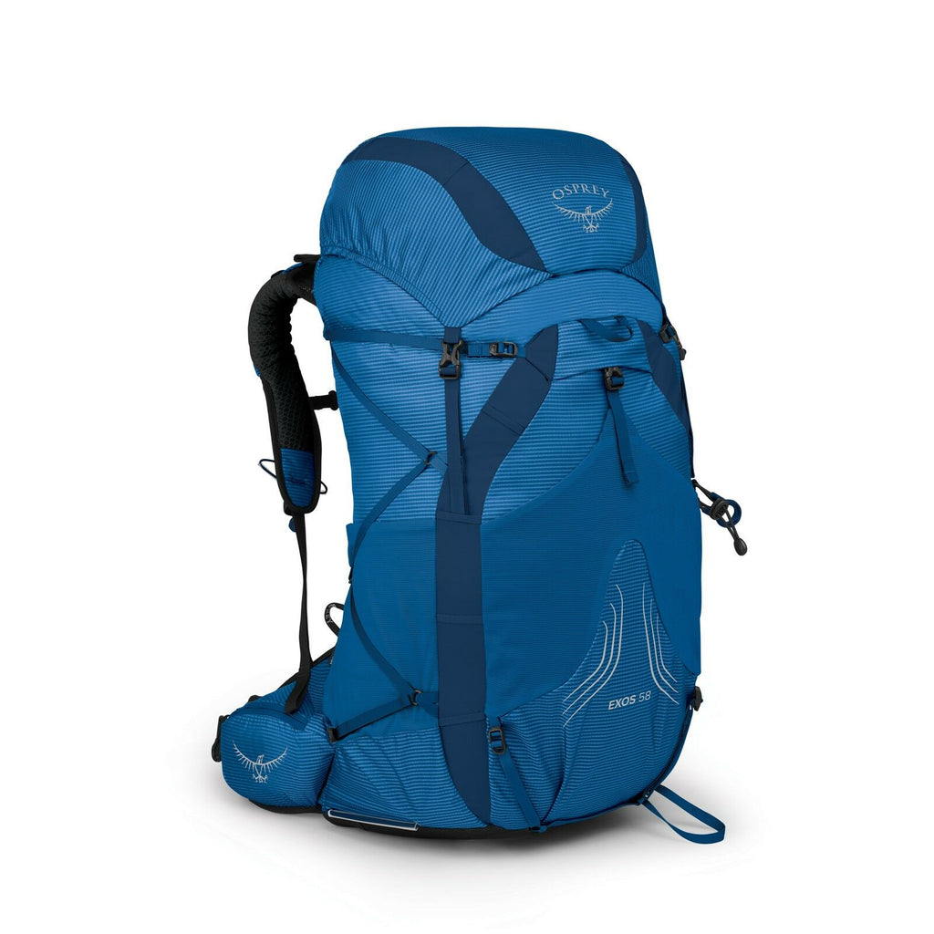 side view of the EXOS 58 in color blueribbon