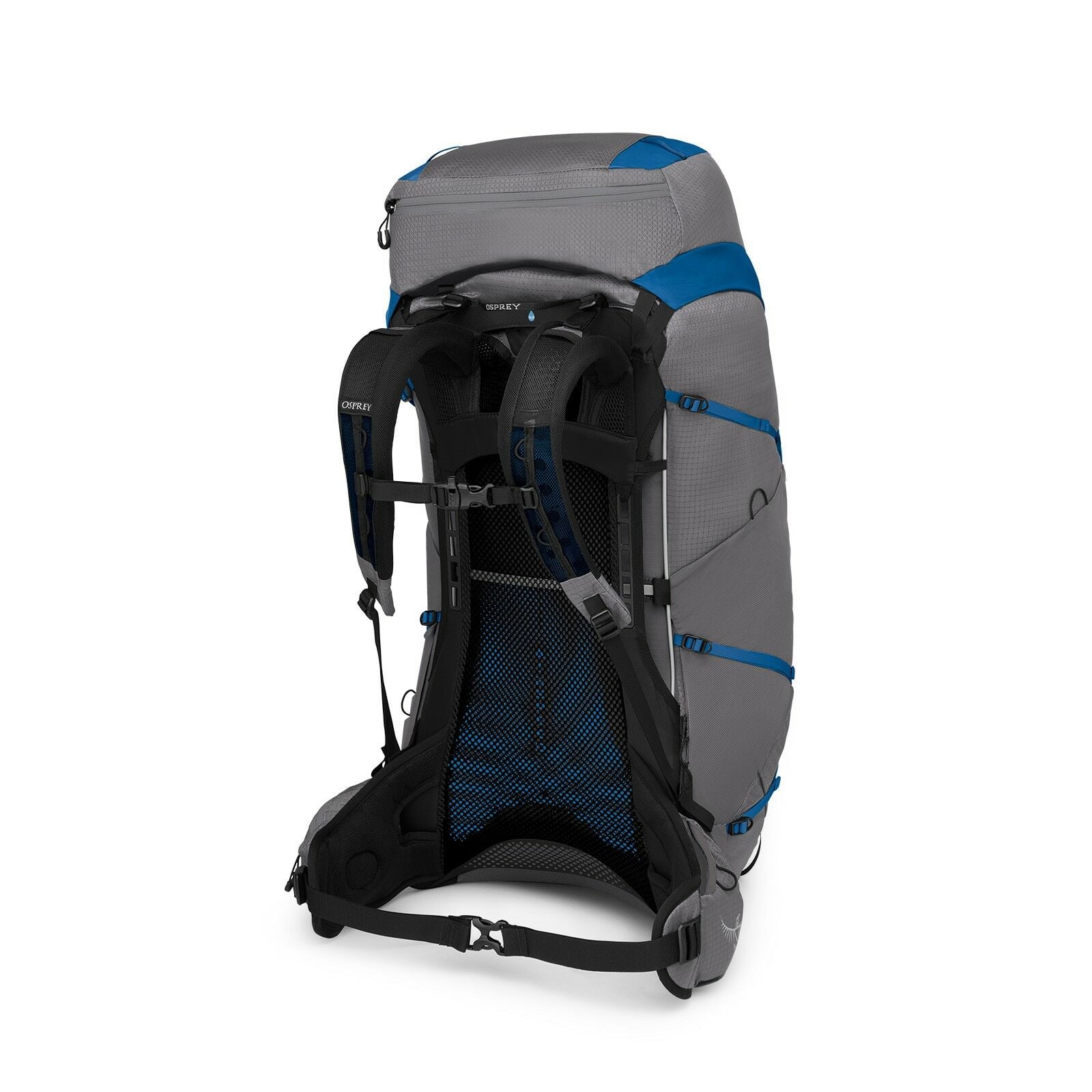 a 4/5 view of the Exos Pro 55 in color dalegreyagamblue
