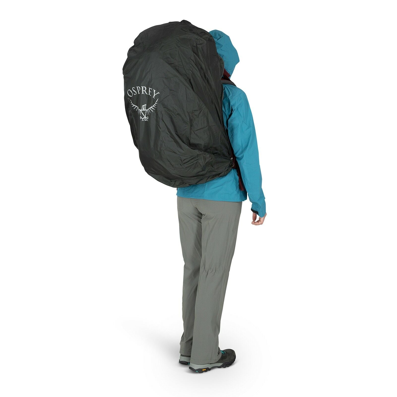 a detail of the Fairview® Trek 70 in color Night Jungle Blue