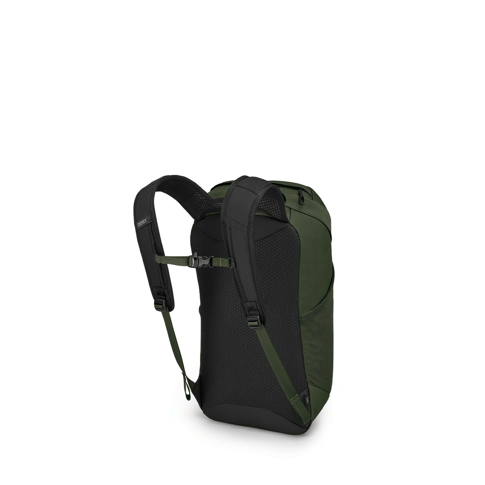 a 4/5 view of the Farpoint® | Fairview® Travel Daypack in color gophergreen