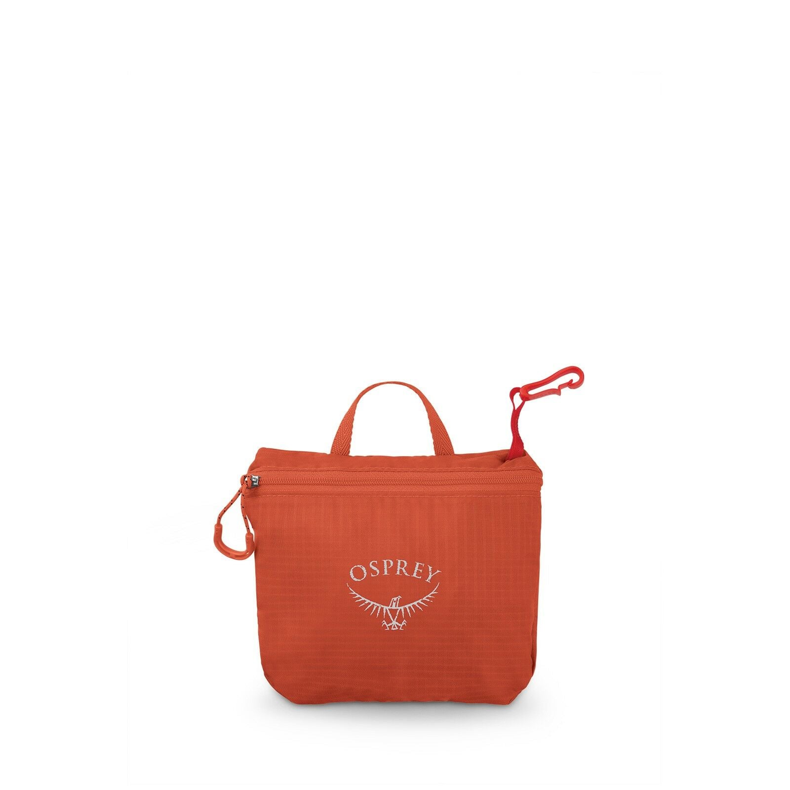 side view of the Hi-Vis Commuter Raincover in color marsorange