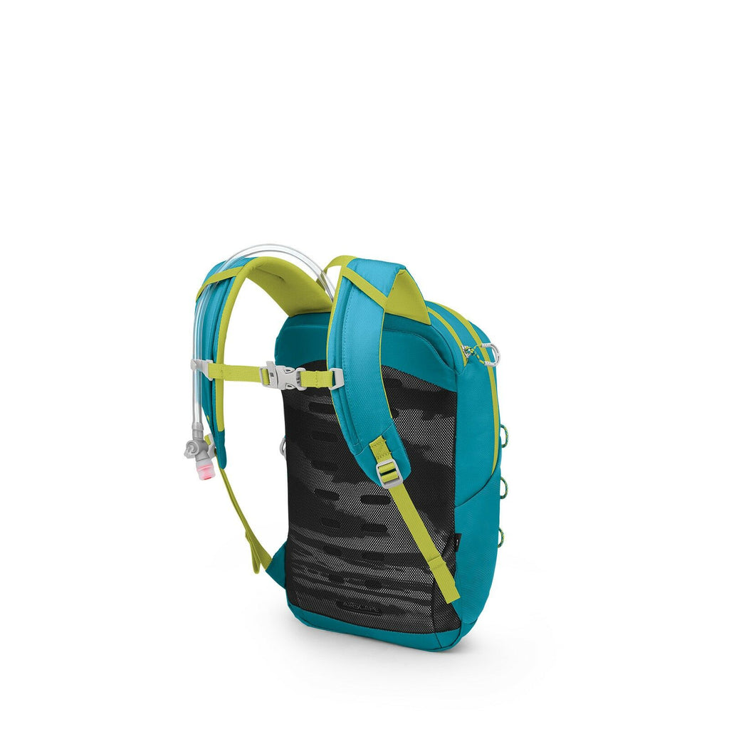 Side back image of the Hydrojet 12 in the color Blue Spikemoss / Lemon Grass