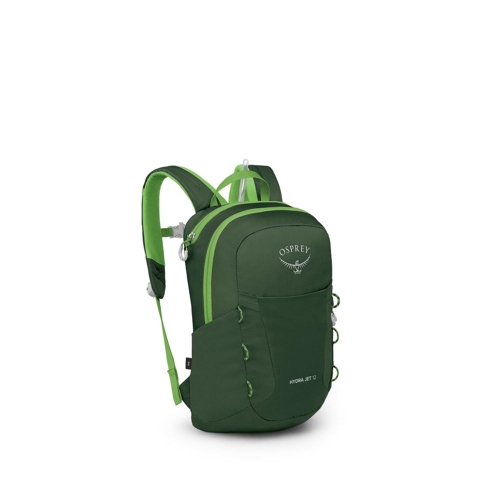 Side image of the Hydrojet 12 in the color Green Canopy / Limeline Green