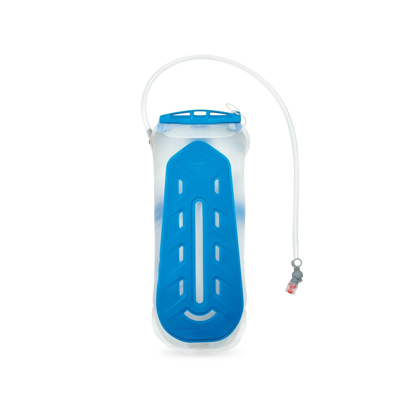 a back view of the Hydraulics™ 3 L Reservoir in color blue