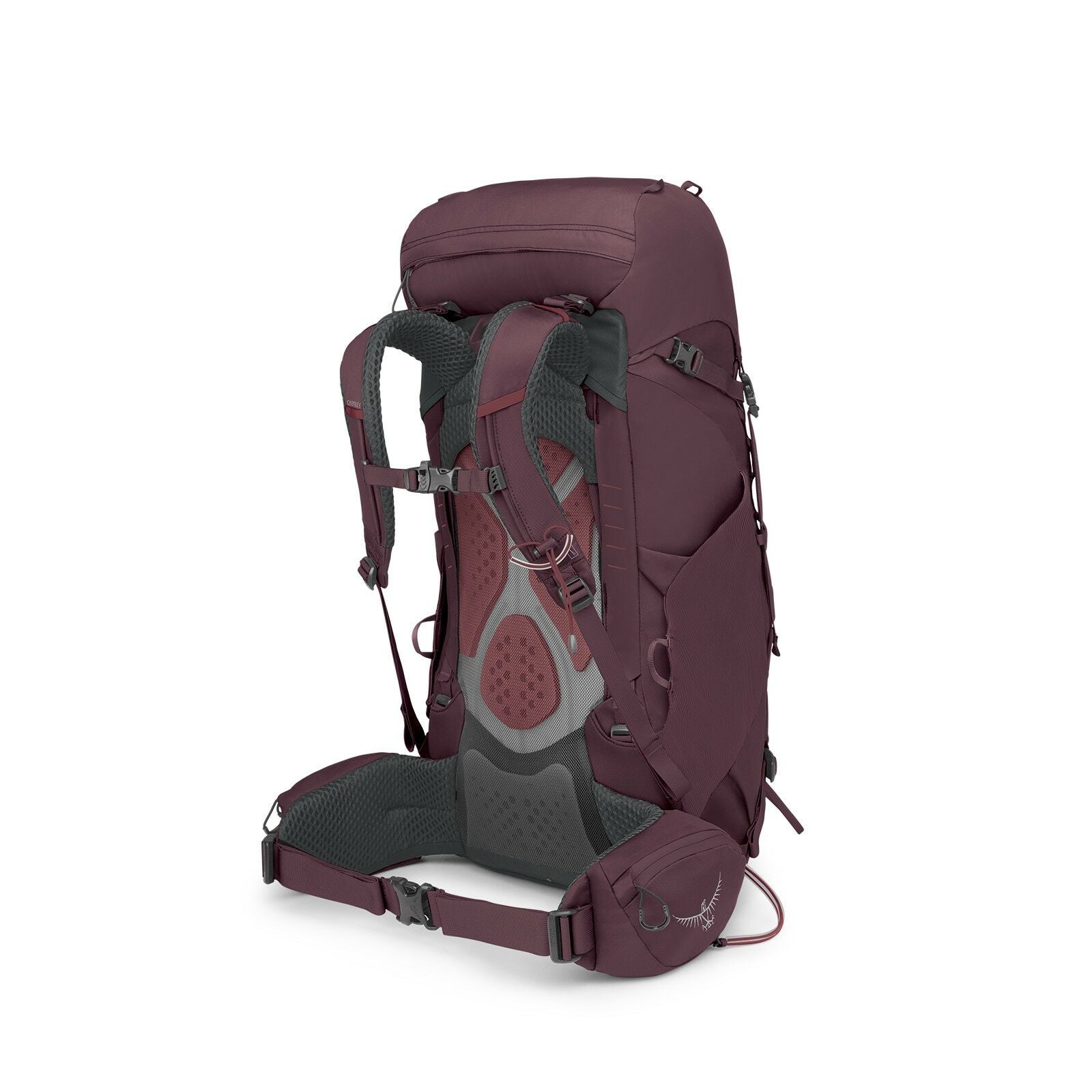 a 4/5 view of the Kyte™ 38 in color elderberry