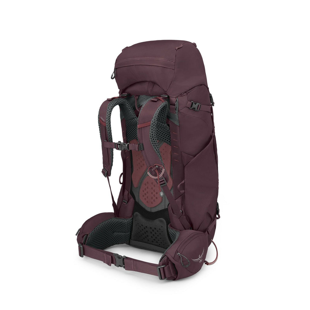 a 4/5 view of the Kyte™ 58 in color elderberry