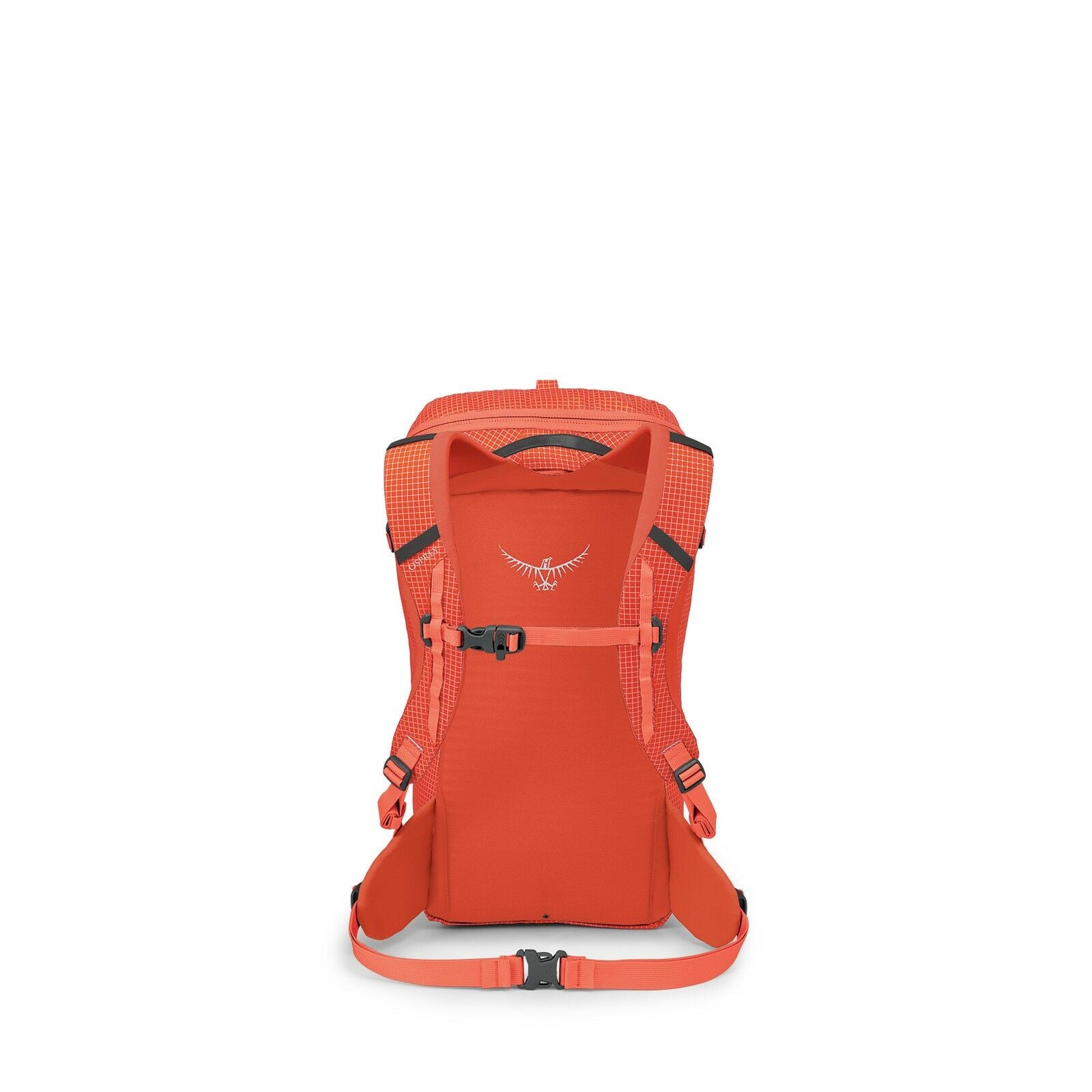 a back view of the Mutant 22 in color marsorange