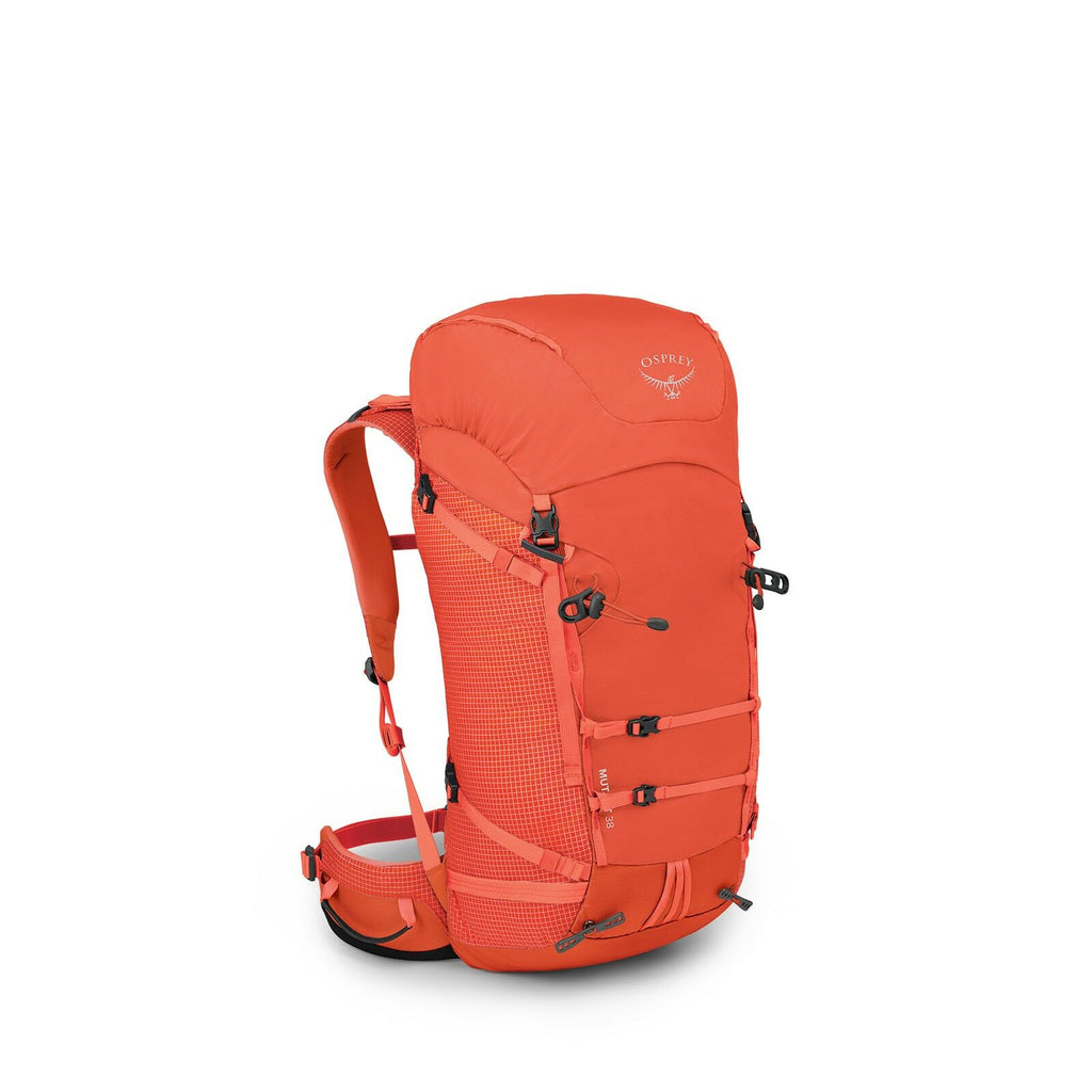 side view of the Mutant 38 in color marsorange