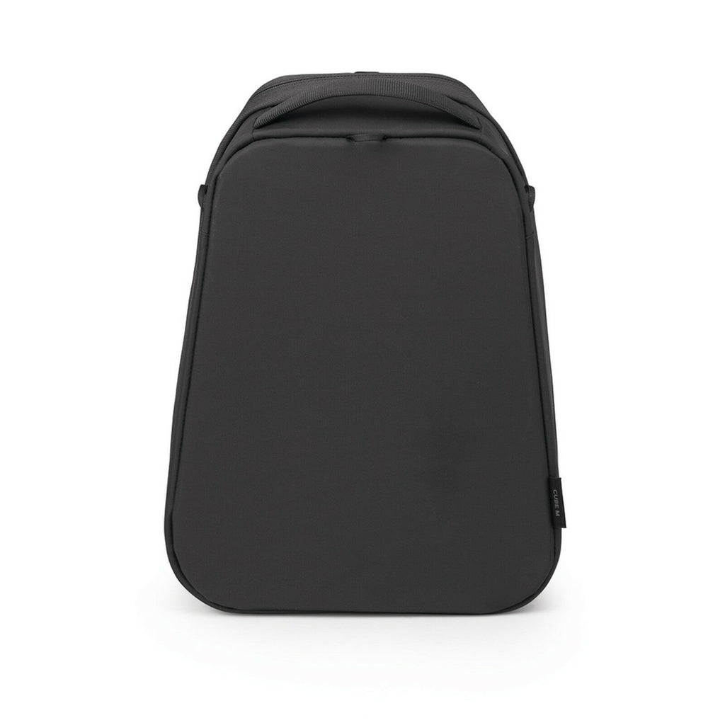 back view of Camera cube medium in black