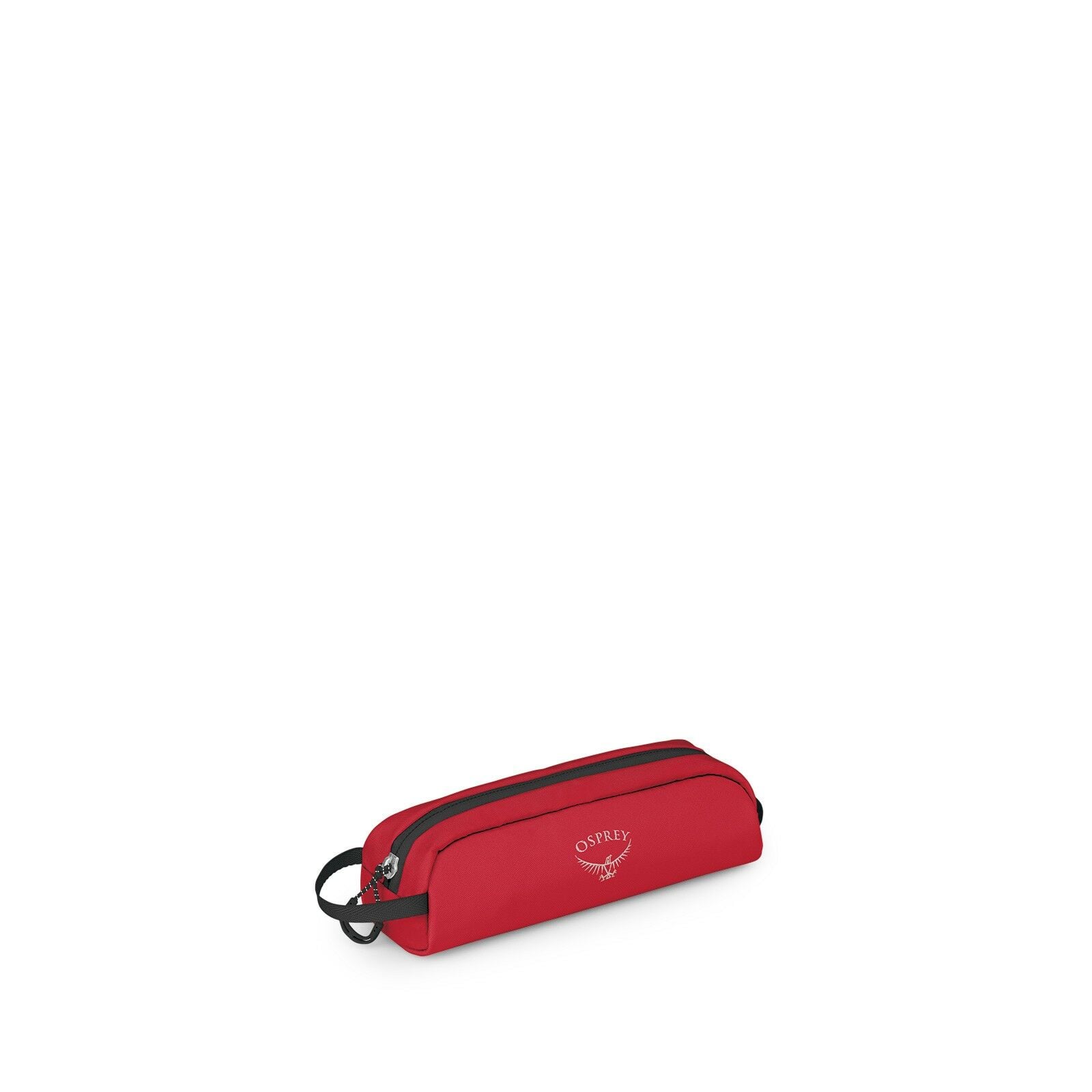 side view of the Luggage Customization Kit in color poinsettiared