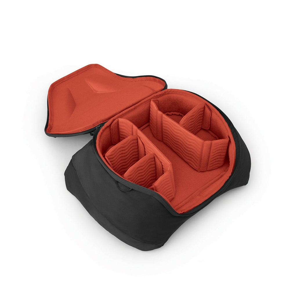 Internal view of Osprey Photo Lid in the color Black.