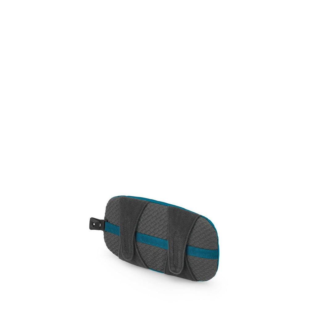 a 4/5 view of the Pack Pocket | Zippered in color waterfrontblue