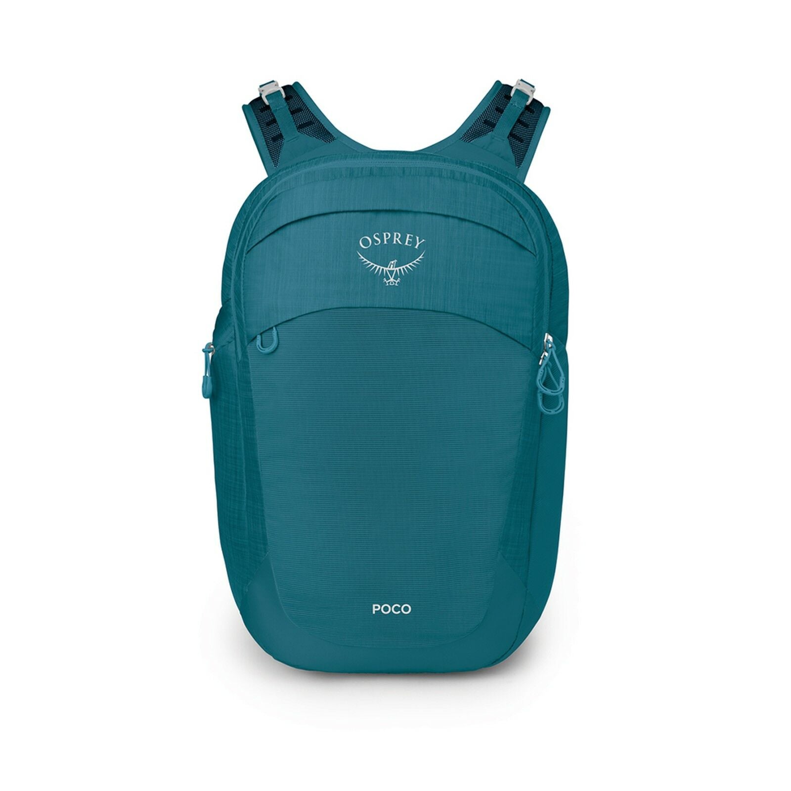 front view of Poco Changing Backpack in the color Deep Peyto