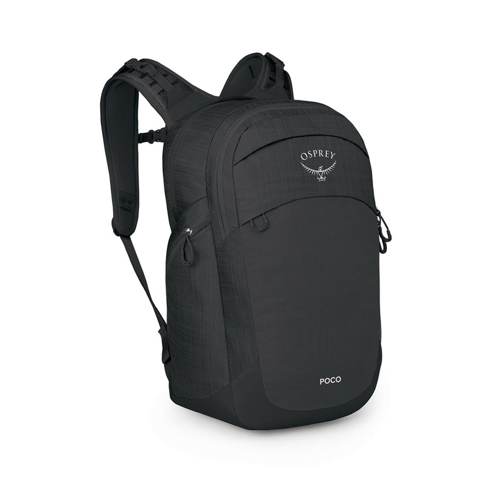 Side view of Poco Changing Backpack in the color Black