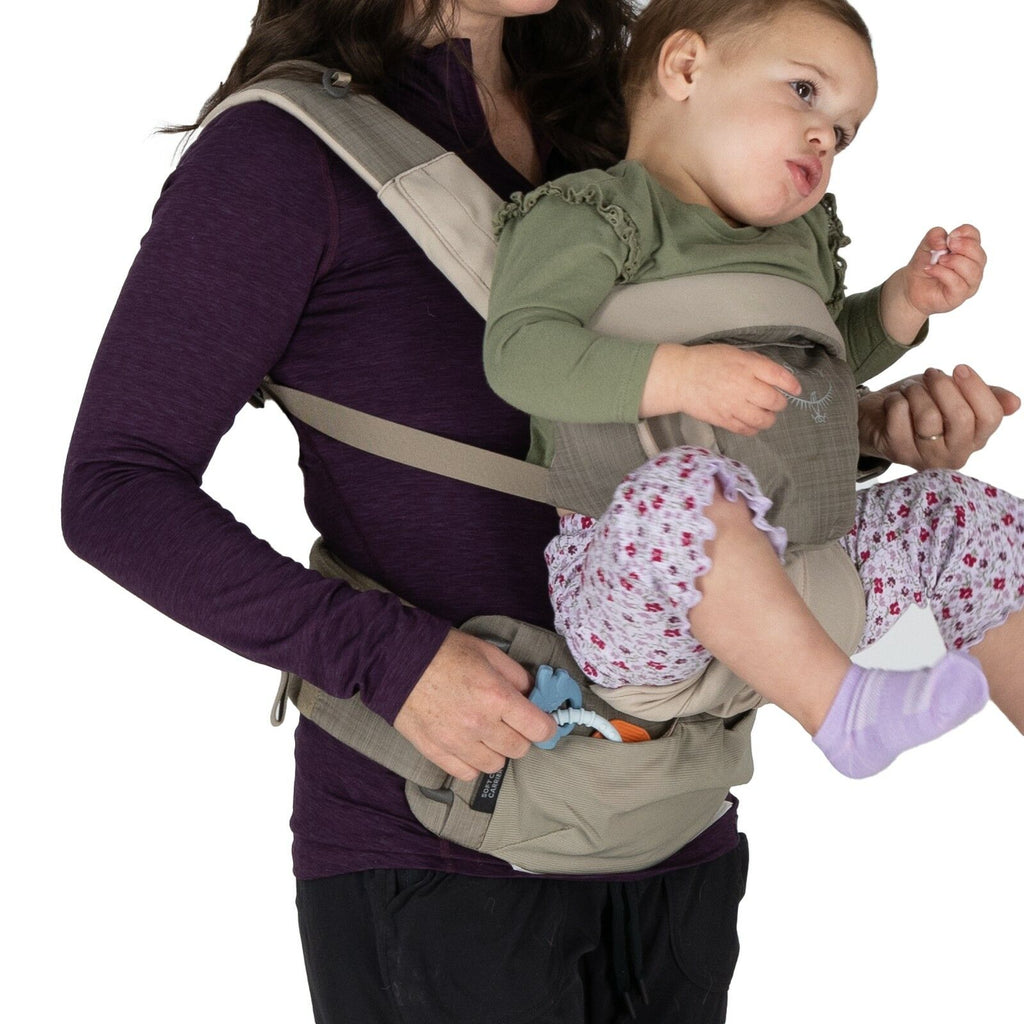 On-body image of the Poco Soft Carrier LT