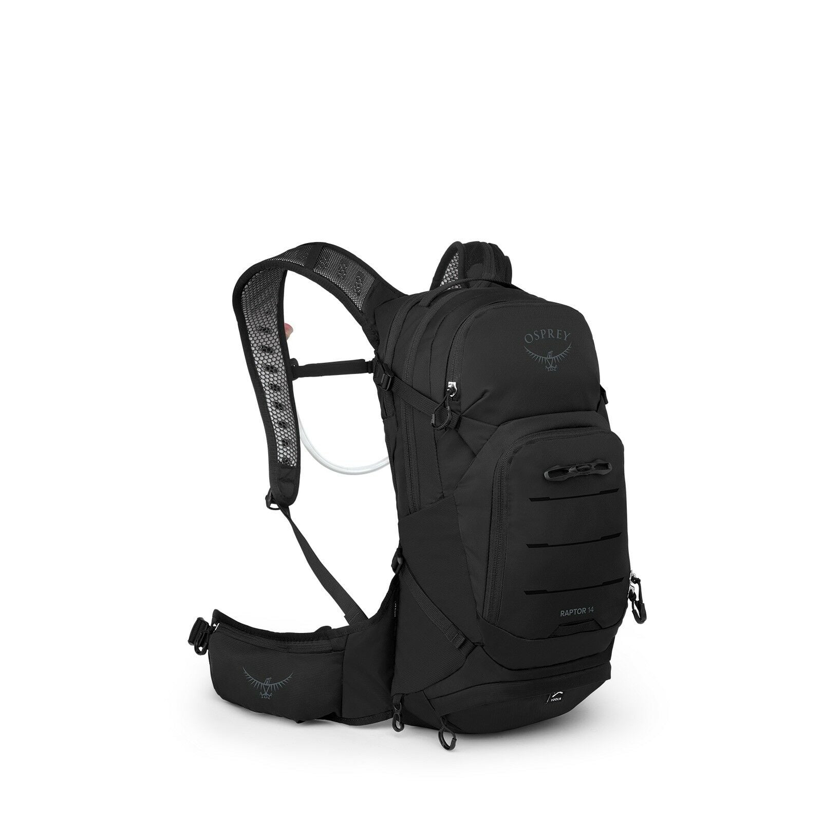 Side image of the Raven 14 Extended Fit in the color black