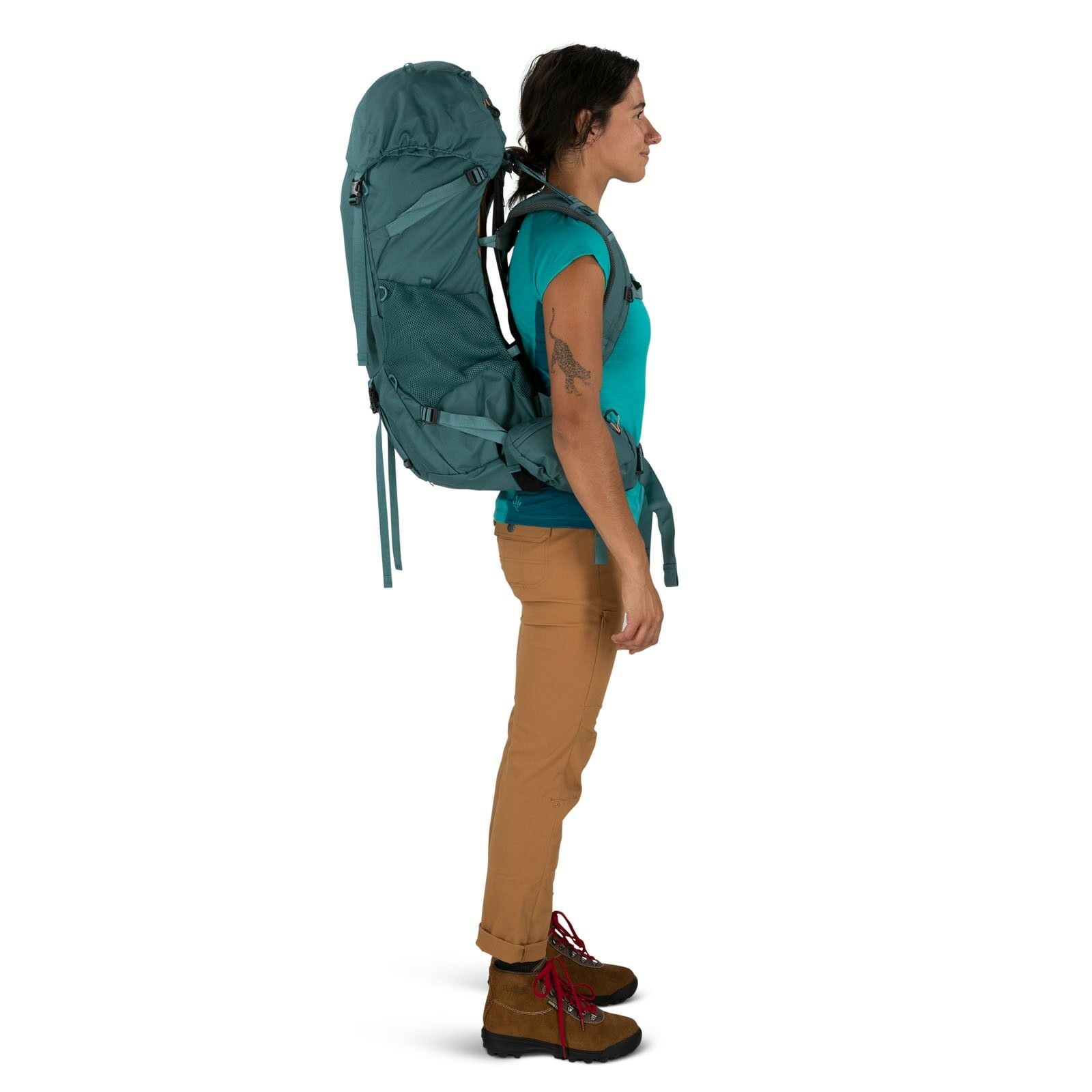 Renn 50 in Cascade Blue Melon Orange