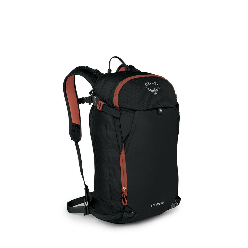 side view of the Sopris 20  in color black