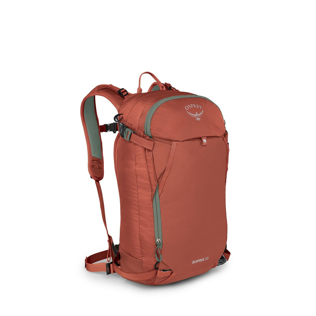 side view of the Sopris 20  in color embergloworange