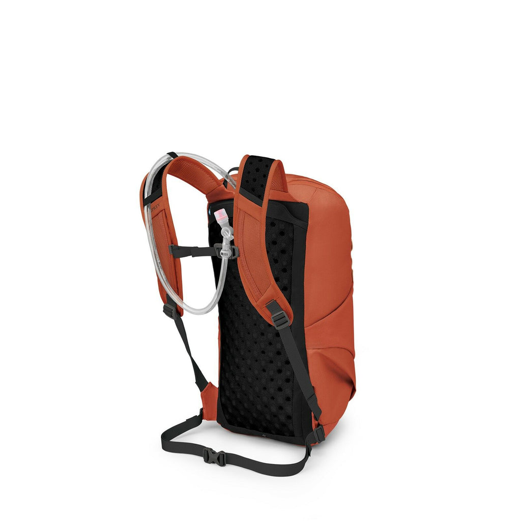 a 4/5 view of the Skarab 18 in color firestarterorange