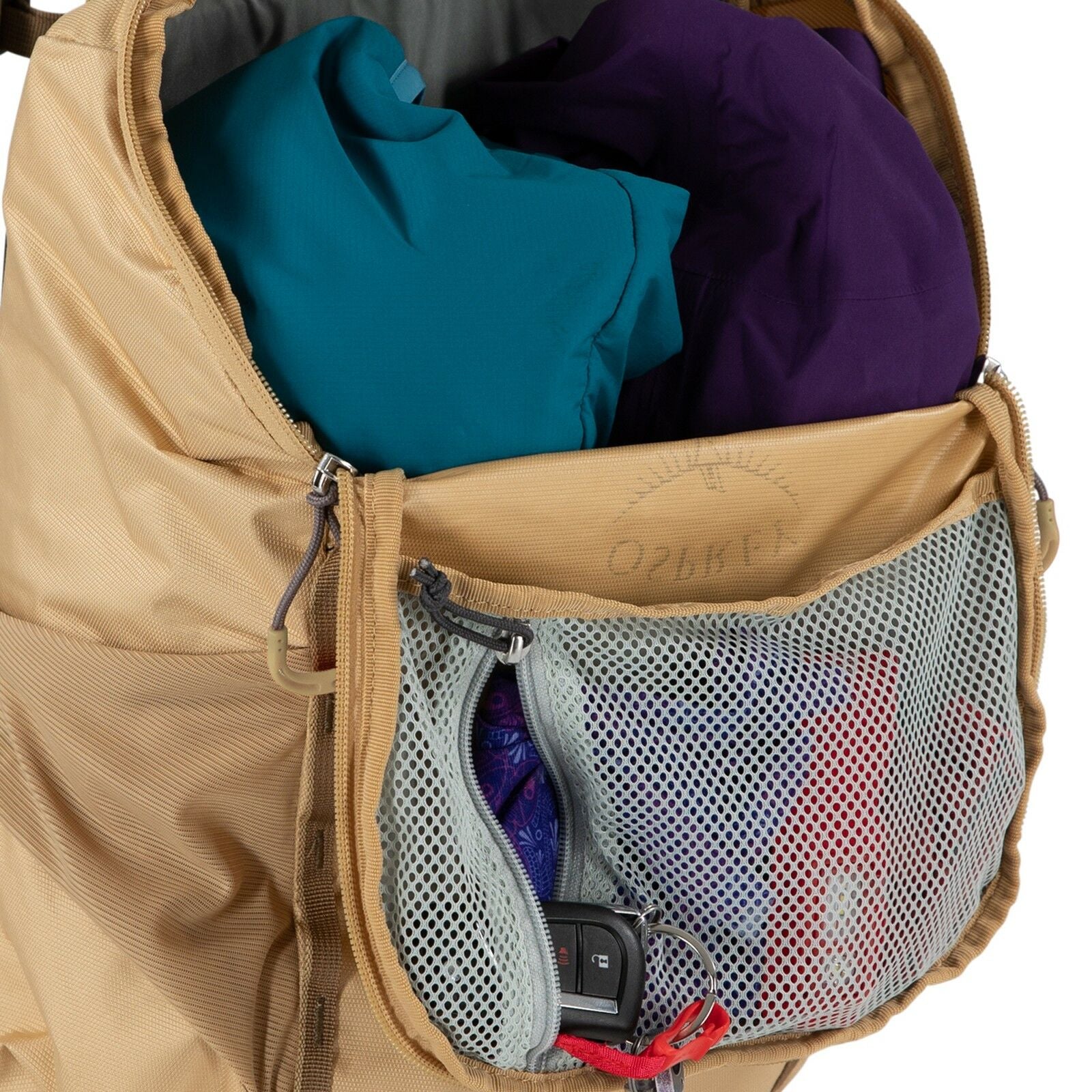 a detail of the Skimmer 16 in color coyotebrown