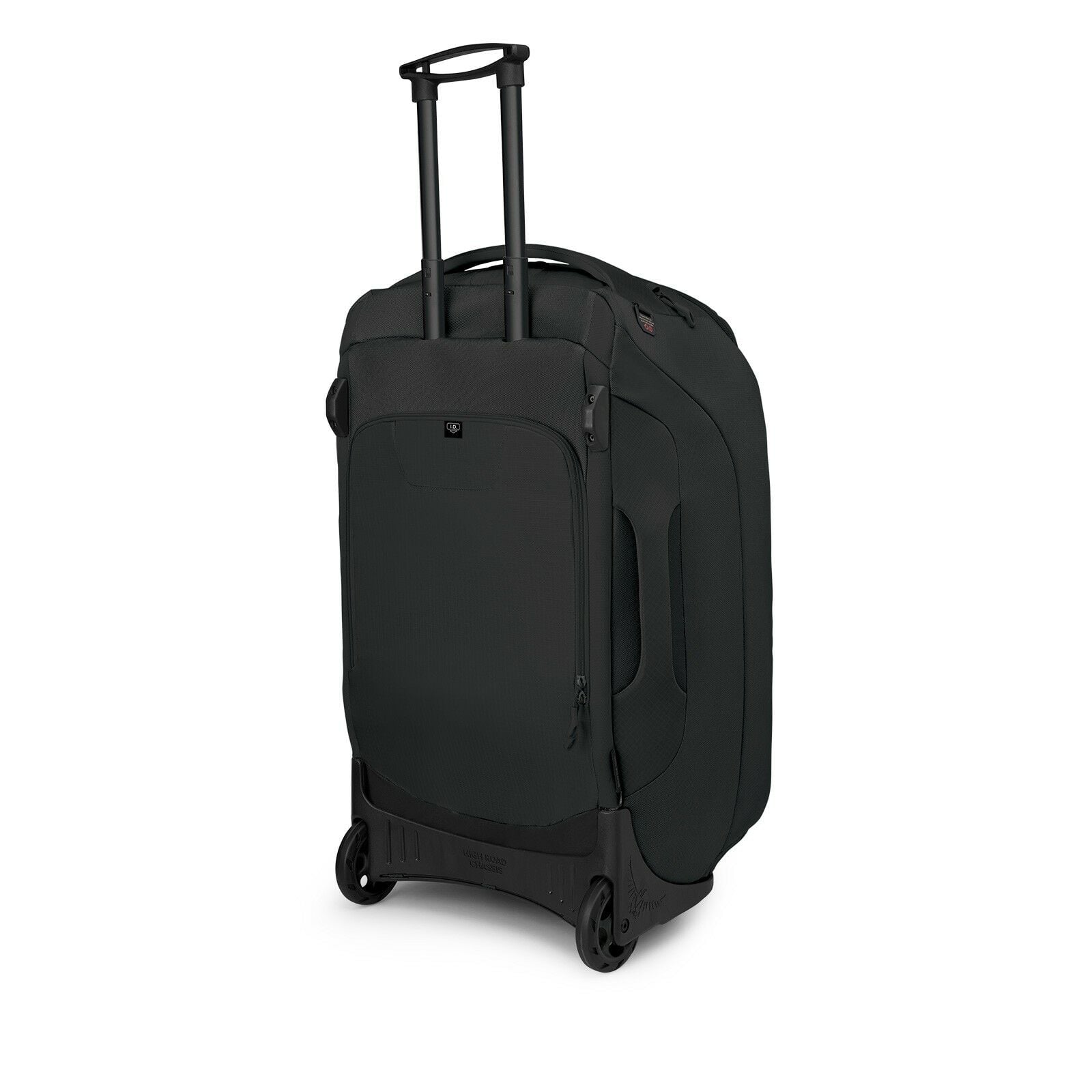 a 4/5 view of the Sojourn™ Shuttle Wheeled Duffel 30"/100L  in color Black