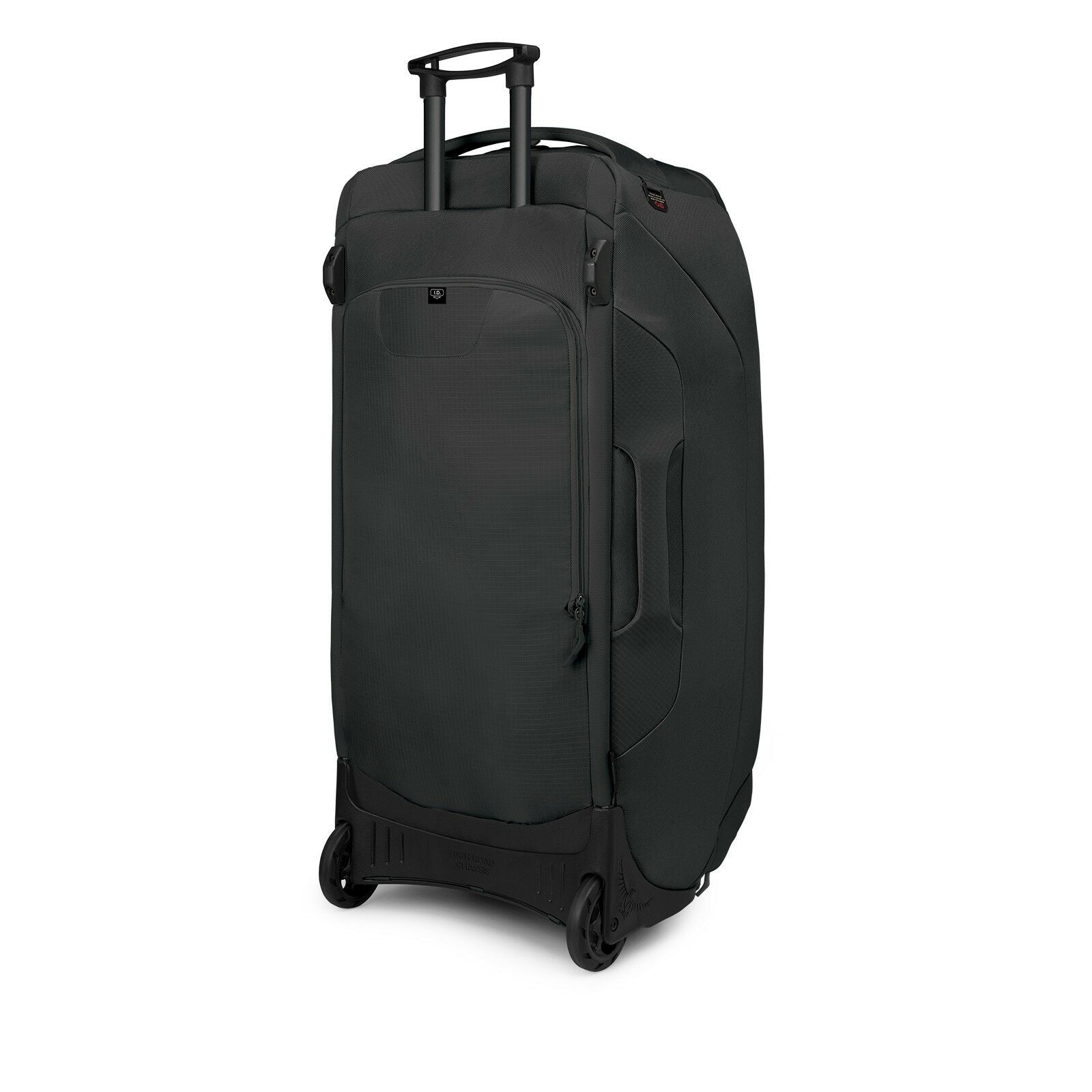 a 4/5 view of the Sojourn™ Shuttle Wheeled Duffel 36"/130L in color Black