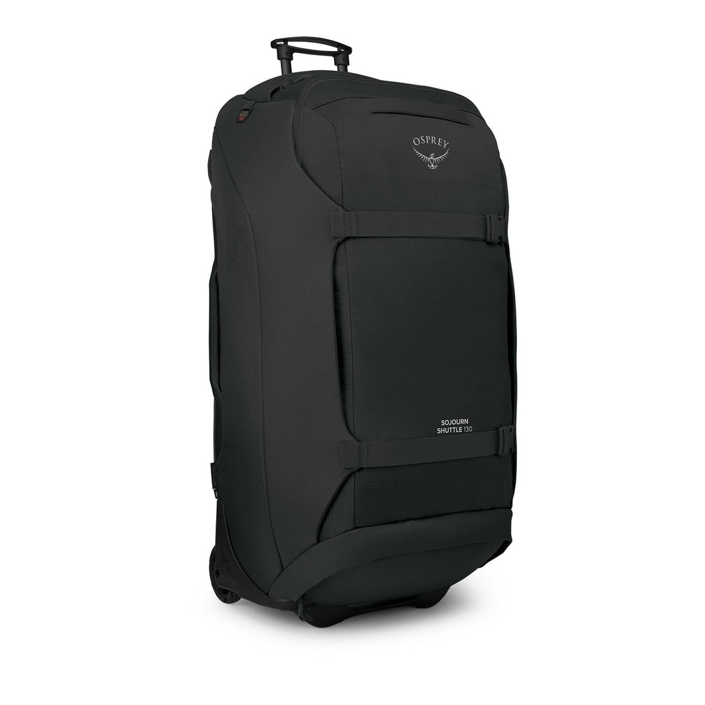 side view of the Sojourn™ Shuttle Wheeled Duffel 36"/130L in color black