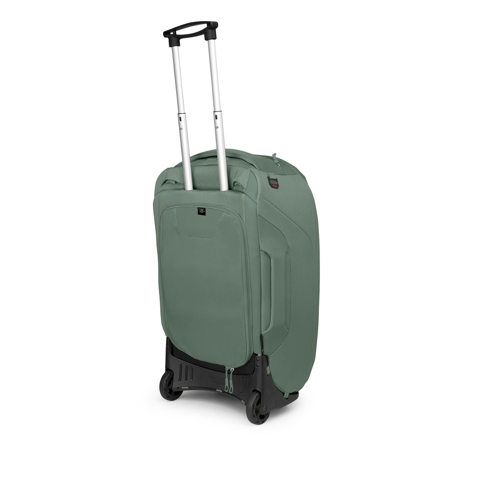a 4/5 view of the Sojourn™ Wheeled Travel Pack 25"/60L in color Koseret Green