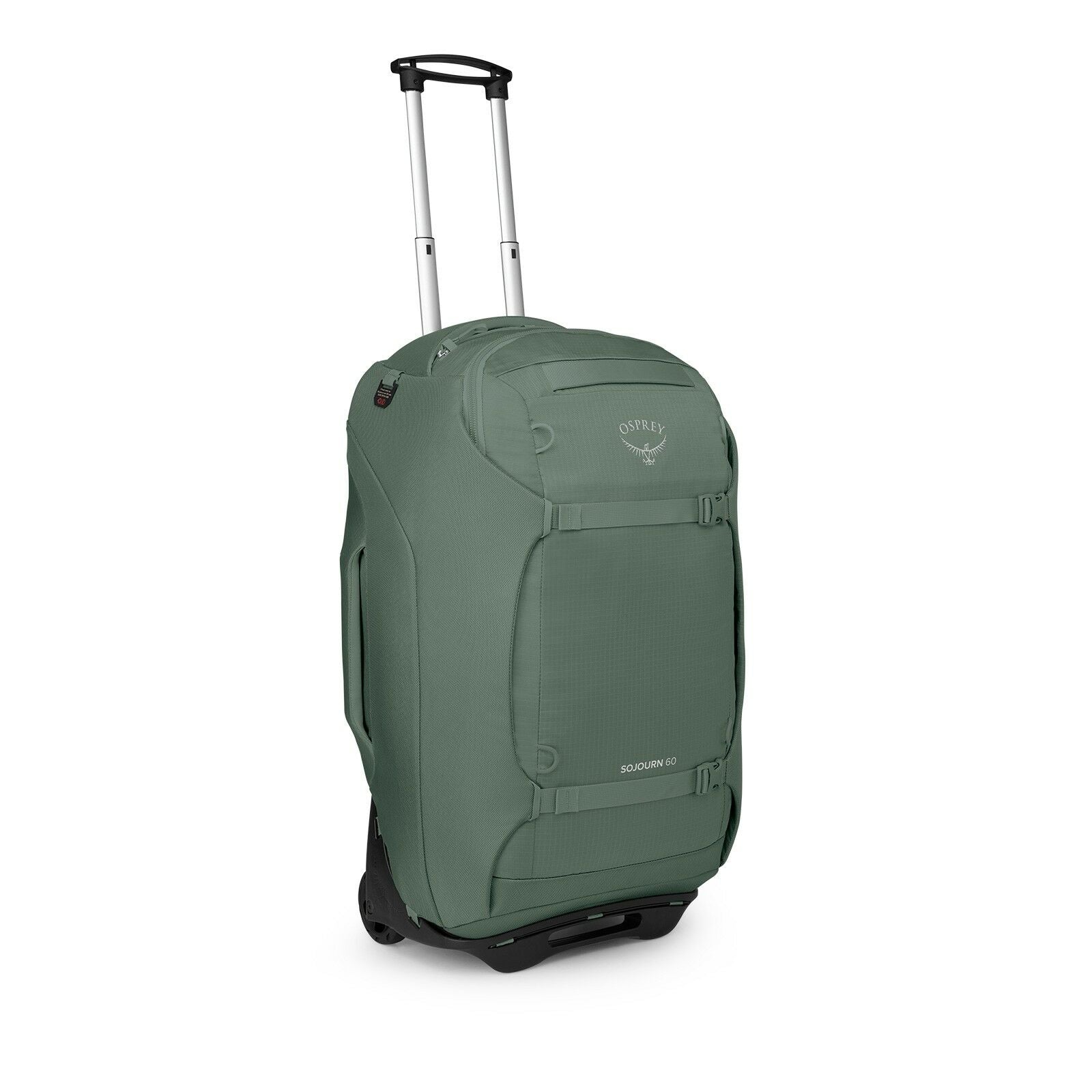 side view of the Sojourn™ Wheeled Travel Pack 25"/60L in color koseretgreen