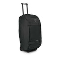 side view of the Sojourn™ Wheeled Travel Pack 28"/80L  in color black