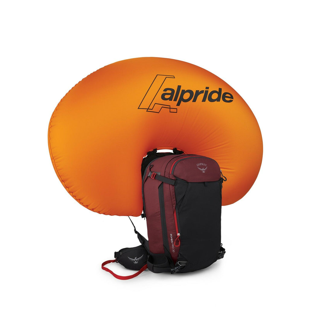 side view of the Sopris Pro 30 in color redmountain