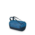 Side Image of the Transporter Duffel 65 in the color Blue Flame
