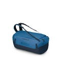 Side image of the Transporter Duffel 95 in the color Blue Flame