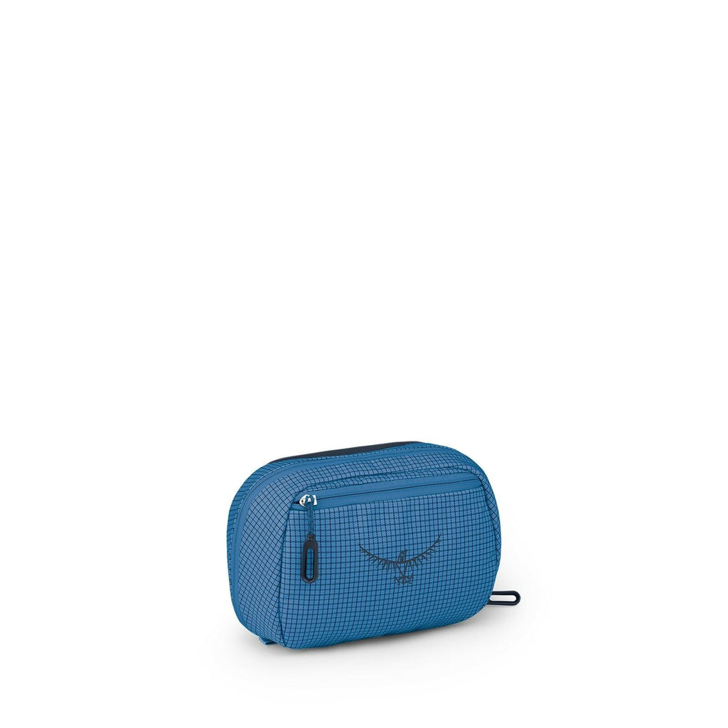 Side image of the Transporter Large Toiletry Kit in the color Blue Flame