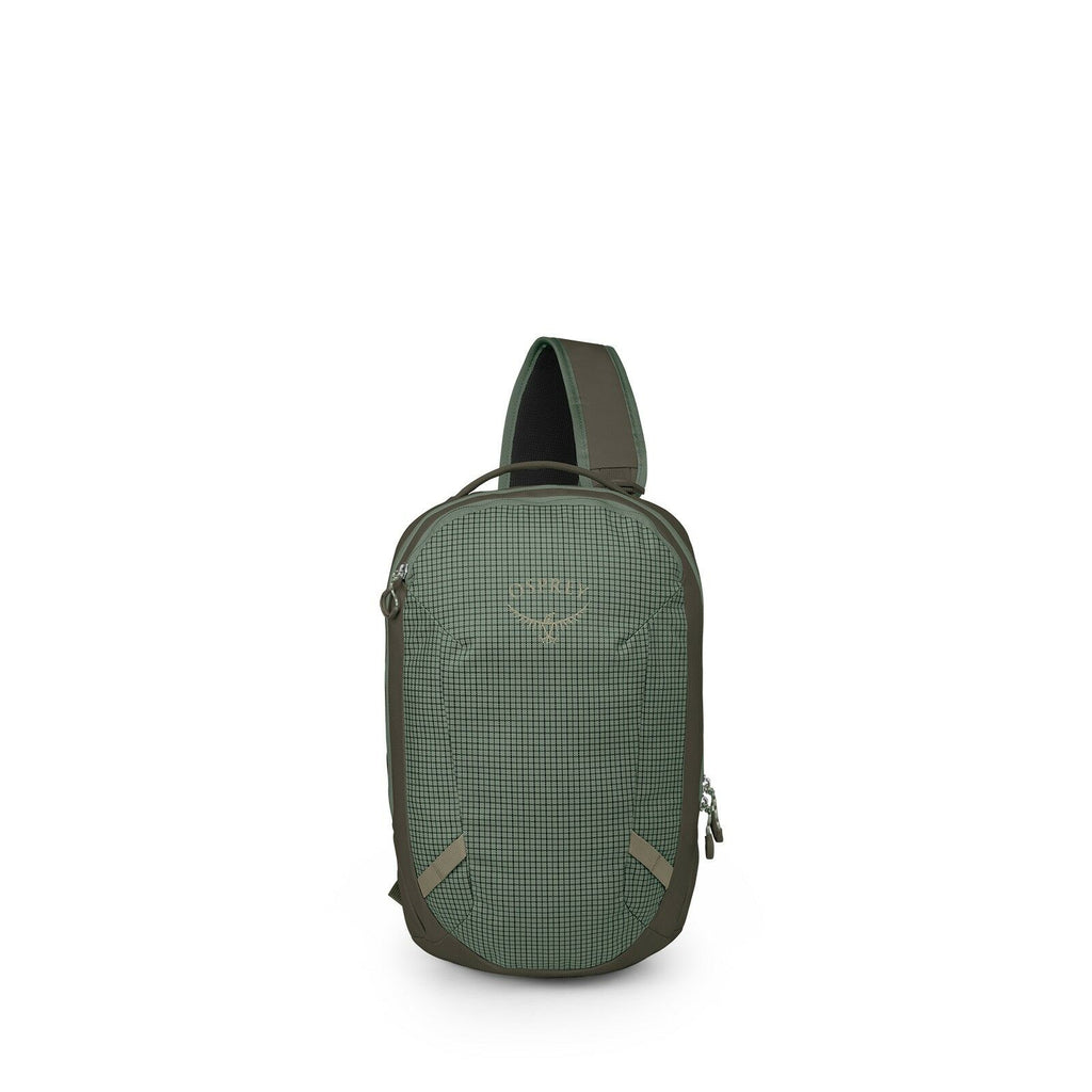 Front image of the Transporter Sling in the color Pine Leaf