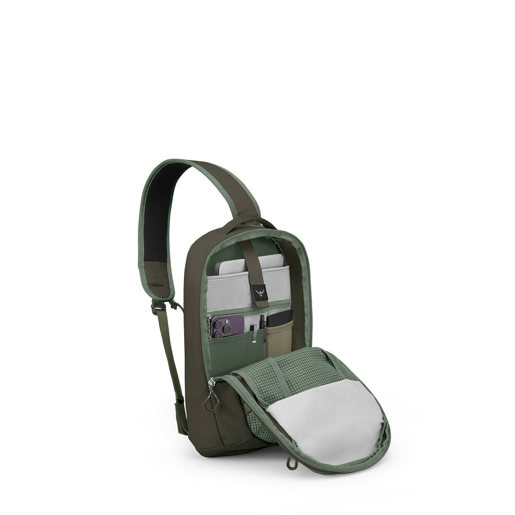 Internal image of the Transporter Sling in the color Pine Leaf