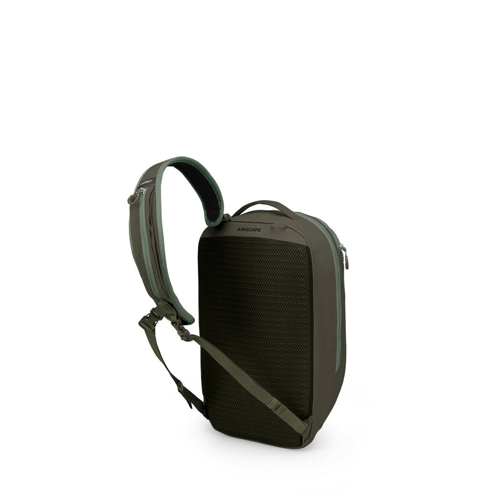 Side back image of the Transporter Sling in the color Pine Leaf