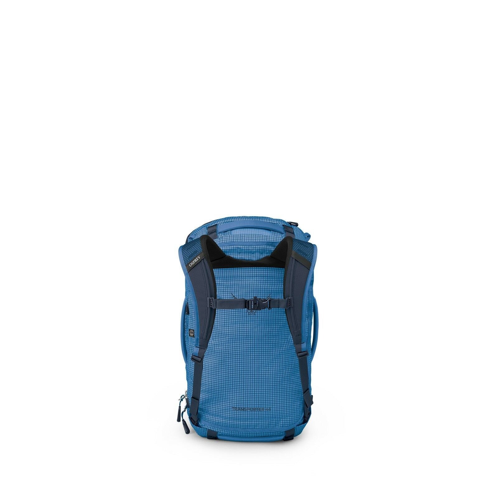 Back image of the Transporter Squffel 44 in the color Blue Flame