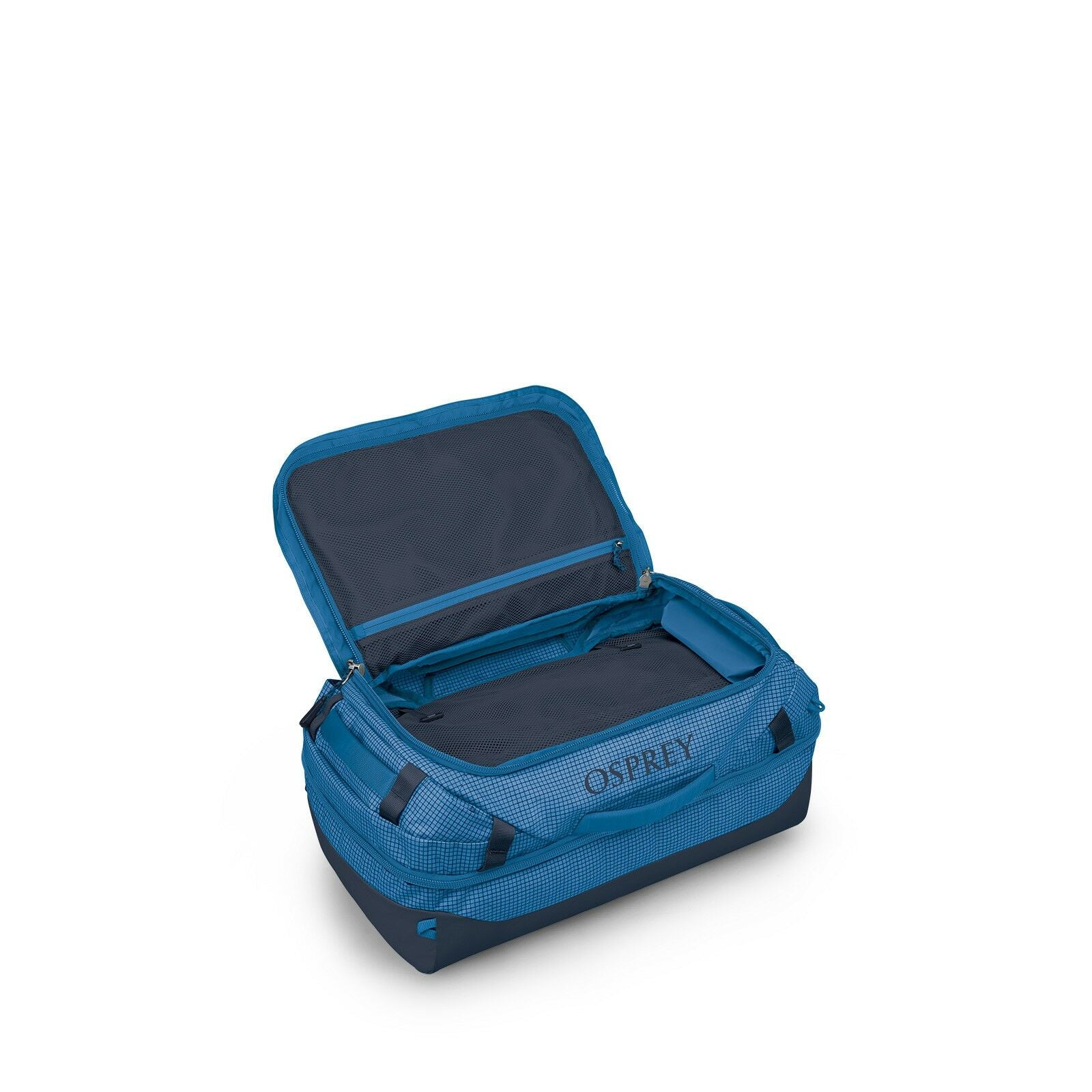 Internal image of the Transporter Squffel 44 in the color Blue Flame