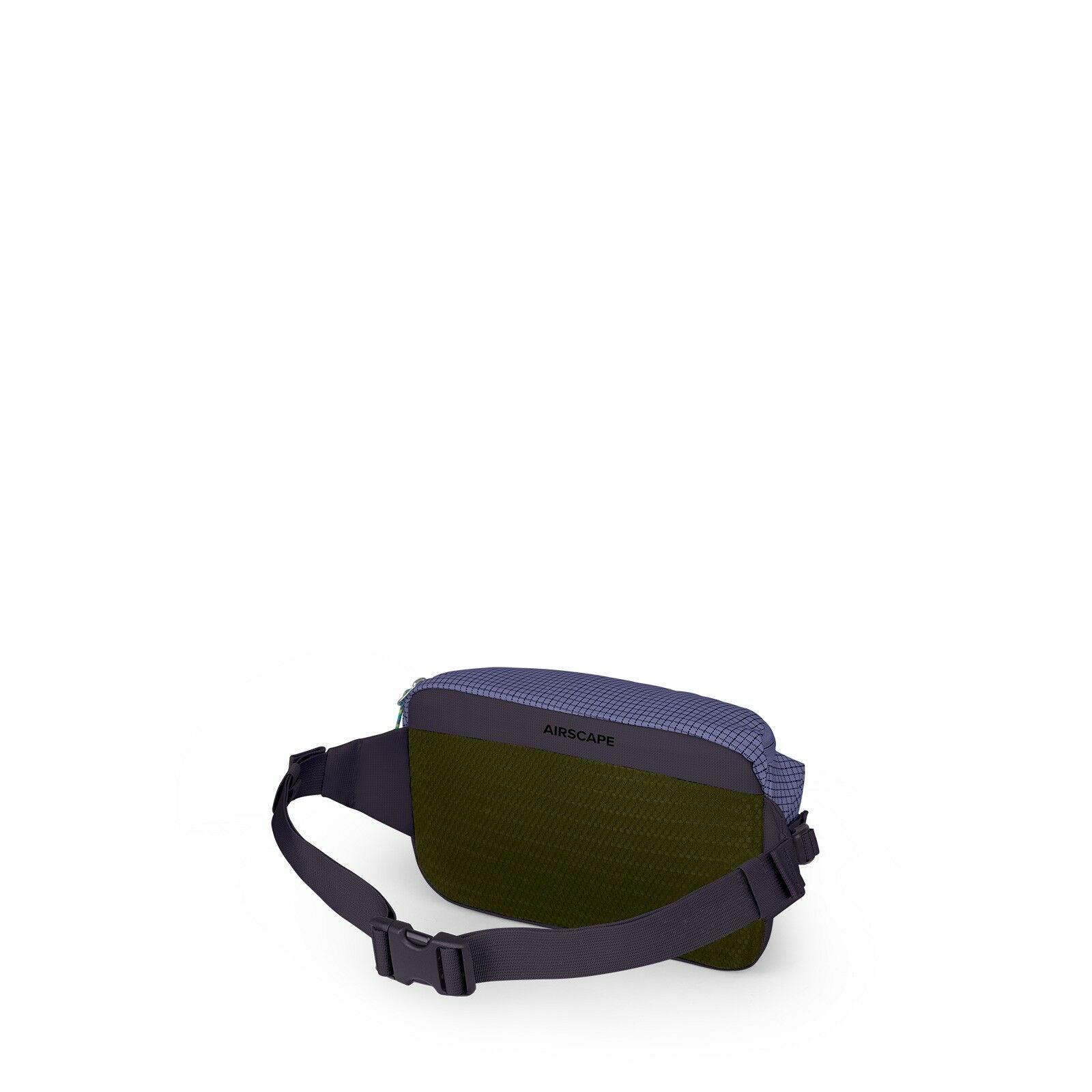 Back image of the Transporter Waist Pack in the color Euphoria Purple