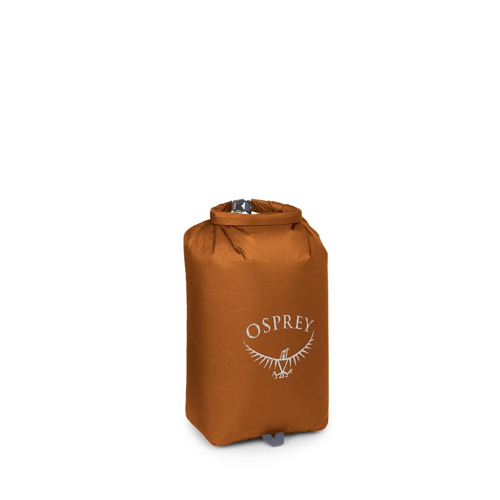 side view of the Ultralight Dry Sack 20 L in color toffeeorange