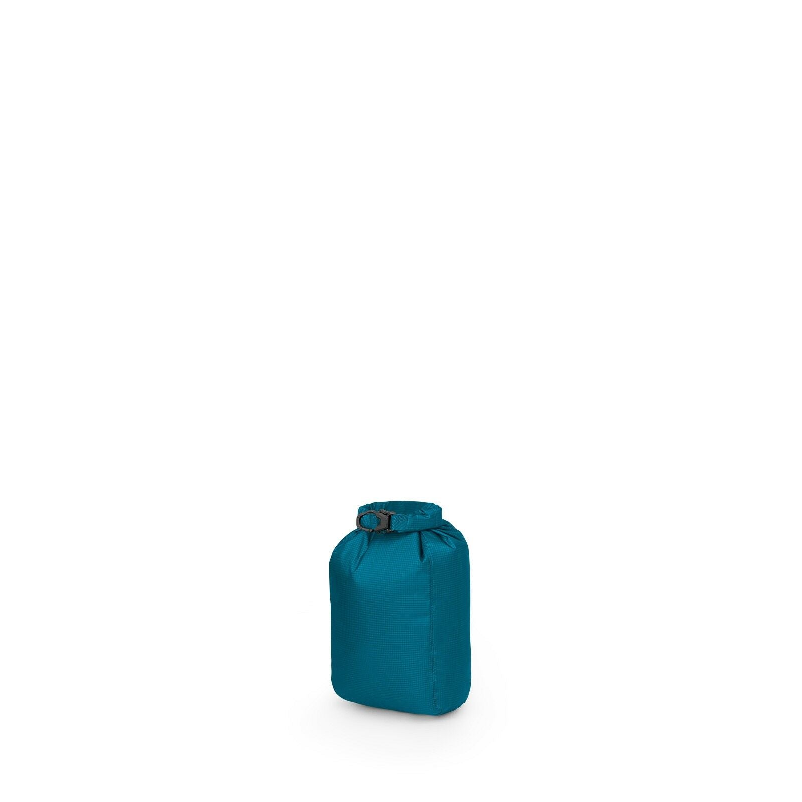 a 4/5 view of the Ultralight Dry Sack 3 L in color waterfrontblue